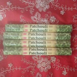 Hem Patchouli Incense Sticks - Green Packaging